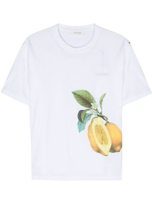 Sportmax Nebbie cotton T-shirt - White