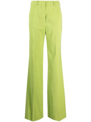 Sportmax tailored flared trousers - Green