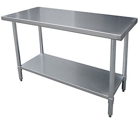 Sportsman Series Stainless Steel Work Table - 2 4" x 48"