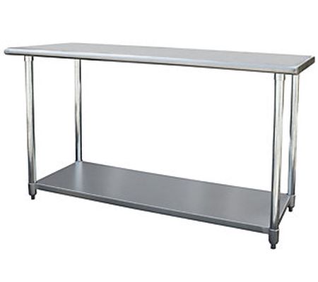 Sportsman Series Stainless Steel Work Table - 2 4" x 60"
