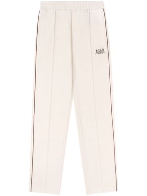 Sporty & Rich Action logo-print track pants - Neutrals