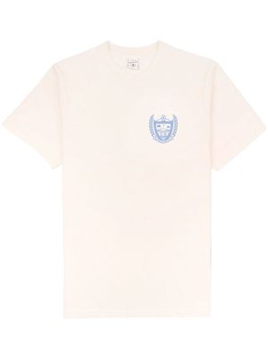 Sporty & Rich Beverly Hills crest-print T-Shirt - White