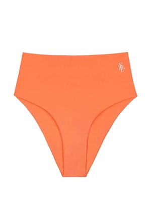 Sporty & Rich Brigitte high-waisted bikini bottoms - Orange