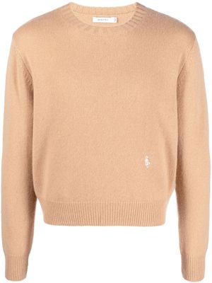Sporty & Rich cashmere long-sleeve jumper - Brown