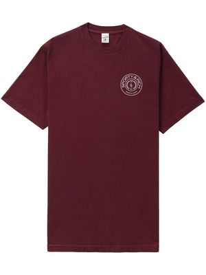 Sporty & Rich Connecticut Crest cotton T-Shirt - Red