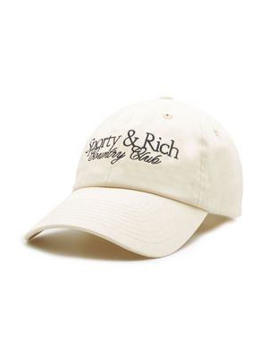 Sporty & Rich Country Club cotton hat - Neutrals