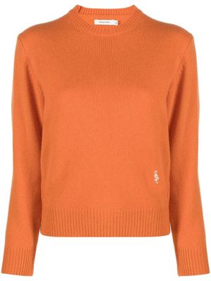 Sporty & Rich crew-neck jumper - Orange