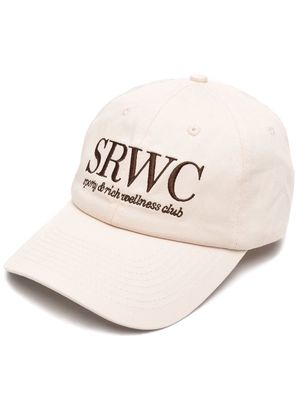 Sporty & Rich embroidered-logo baseball cap - Neutrals