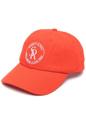 Sporty & Rich embroidered-logo cap