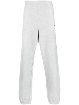 Sporty & Rich embroidered-logo elasticated-waist trousers - Grey