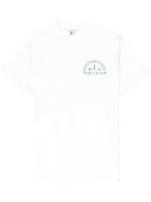 Sporty & Rich Fitness Group T-Shirt - White