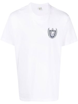 Sporty & Rich graphic print cotton T-shirt - White