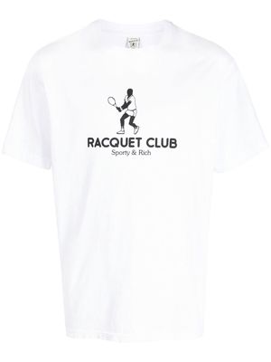 Sporty & Rich graphic-print T-shirt - White