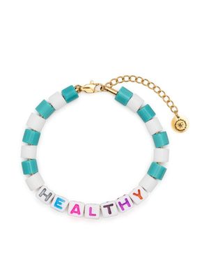 Sporty & Rich Healthy beaded bracelet - Pearl