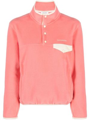 Sporty & Rich logo-embroidered sweatshirt - Pink