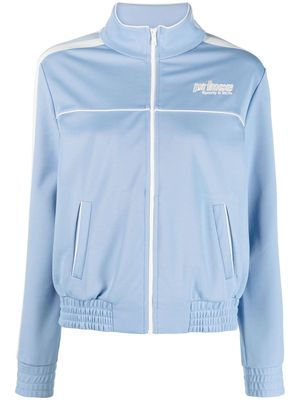 Sporty & Rich logo-embroidered track jacket - Blue