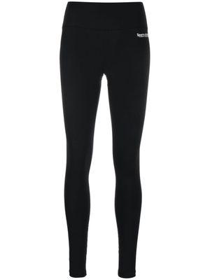 Sporty & Rich logo-print leggings - Black