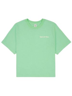 Sporty & Rich NY Tennis Club cropped T-shirt - Green