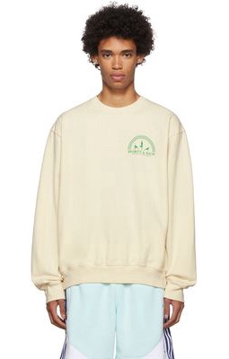 Sporty & Rich Off-White Fitness Group Sweatshirt