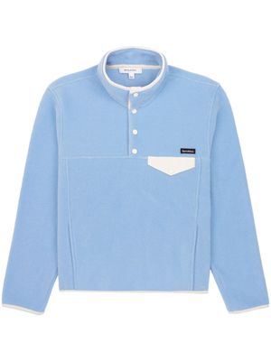 Sporty & Rich Polar high-neck sweatshirt - Blue