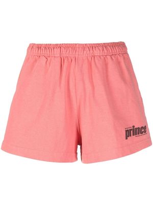 Sporty & Rich Prince cotton shorts - Pink