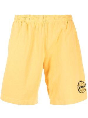 Sporty & Rich Prince cotton shorts - Yellow