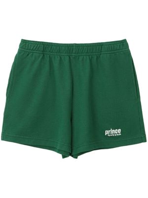 Sporty & Rich Prince Sporty cotton shorts - Green