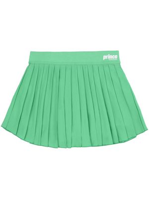 Sporty & Rich Prince Sporty pleated miniskirt - Green