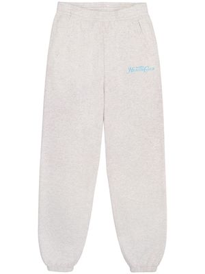 Sporty & Rich Rizzoli cotton track pants - Grey