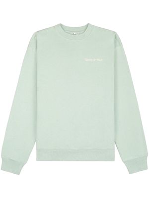 Sporty & Rich Self Love Club cotton sweatshirt - Green
