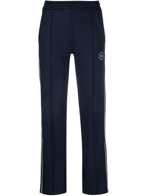 Sporty & Rich side stripe-detail trousers - Blue