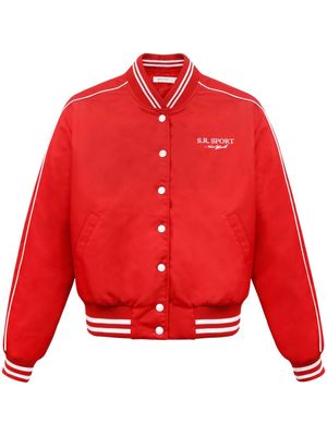 Sporty & Rich SR Sporty varsity jacket - Red