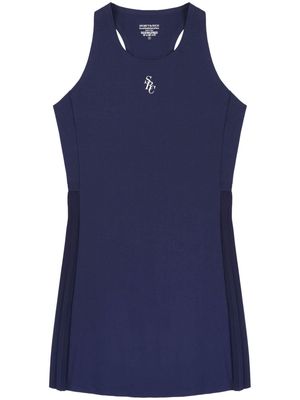 Sporty & Rich SRC panelled tennis dress - Blue