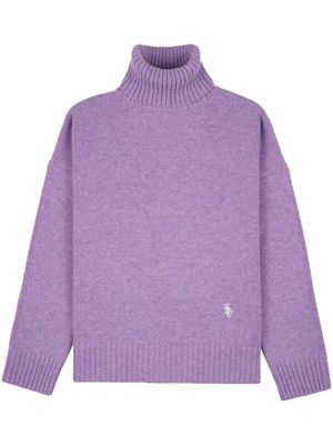 Sporty & Rich SRC wool jumper - Purple