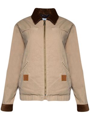 Sporty & Rich SRHWC canvas zipped jacket - Neutrals