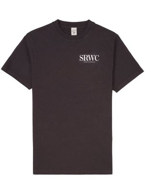 Sporty & Rich Upper East Side cotton T-shirt - Black