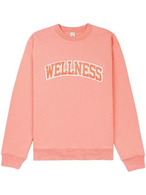 Sporty & Rich Wellness cotton sweatshirt - Pink