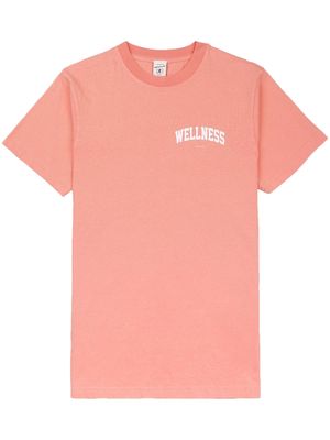 Sporty & Rich Wellness Ivy graphic-print T-Shirt - Orange