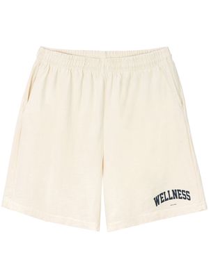Sporty & Rich Wellness Ivy short shorts - White