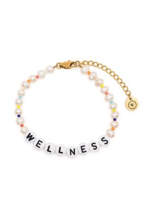 Sporty & Rich Wellness pearl-bead bracelet
