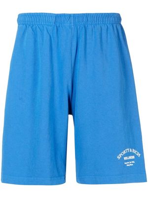 Sporty & Rich Wellness Studio Gym shorts - Blue