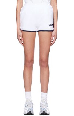 Sporty & Rich White Prince Edition Shorts