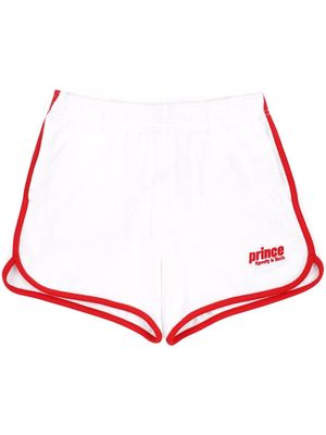 Sporty & Rich x Prince Disco cotton shorts - White