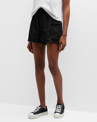 Sporty Pull-On Shorts