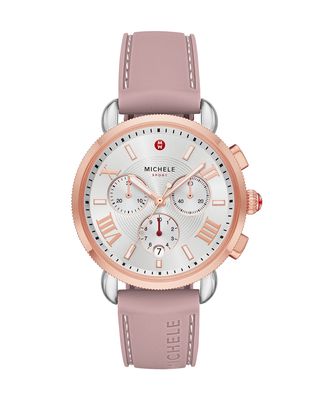 Sporty Sail Stainless Steel Watch in Pink