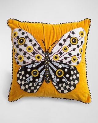 Spot On Butterfly Pillow
