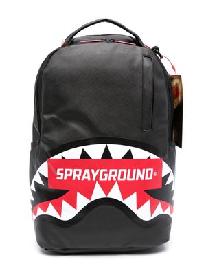 sprayground kid The Ultimate logo-print backpack - Black