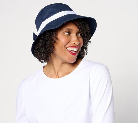 Sprigs Adjustable Bucket Hat with Bow