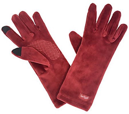 Sprigs Velvet Perfect Fit Texting Gloves with Stretch