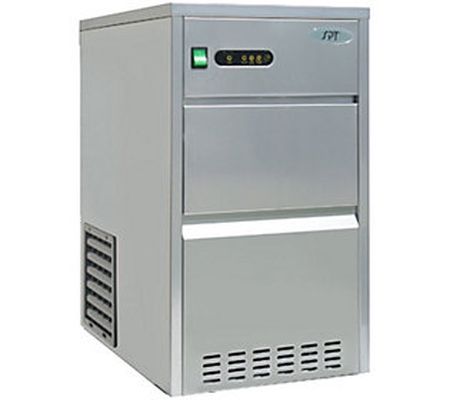 SPT 44-lb Automatic Stainless Steel Ice Maker
